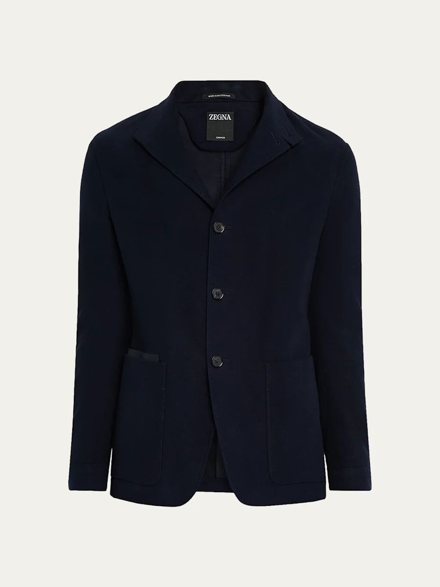 Men's Cashmere Il Conte Chore Jacket - 1