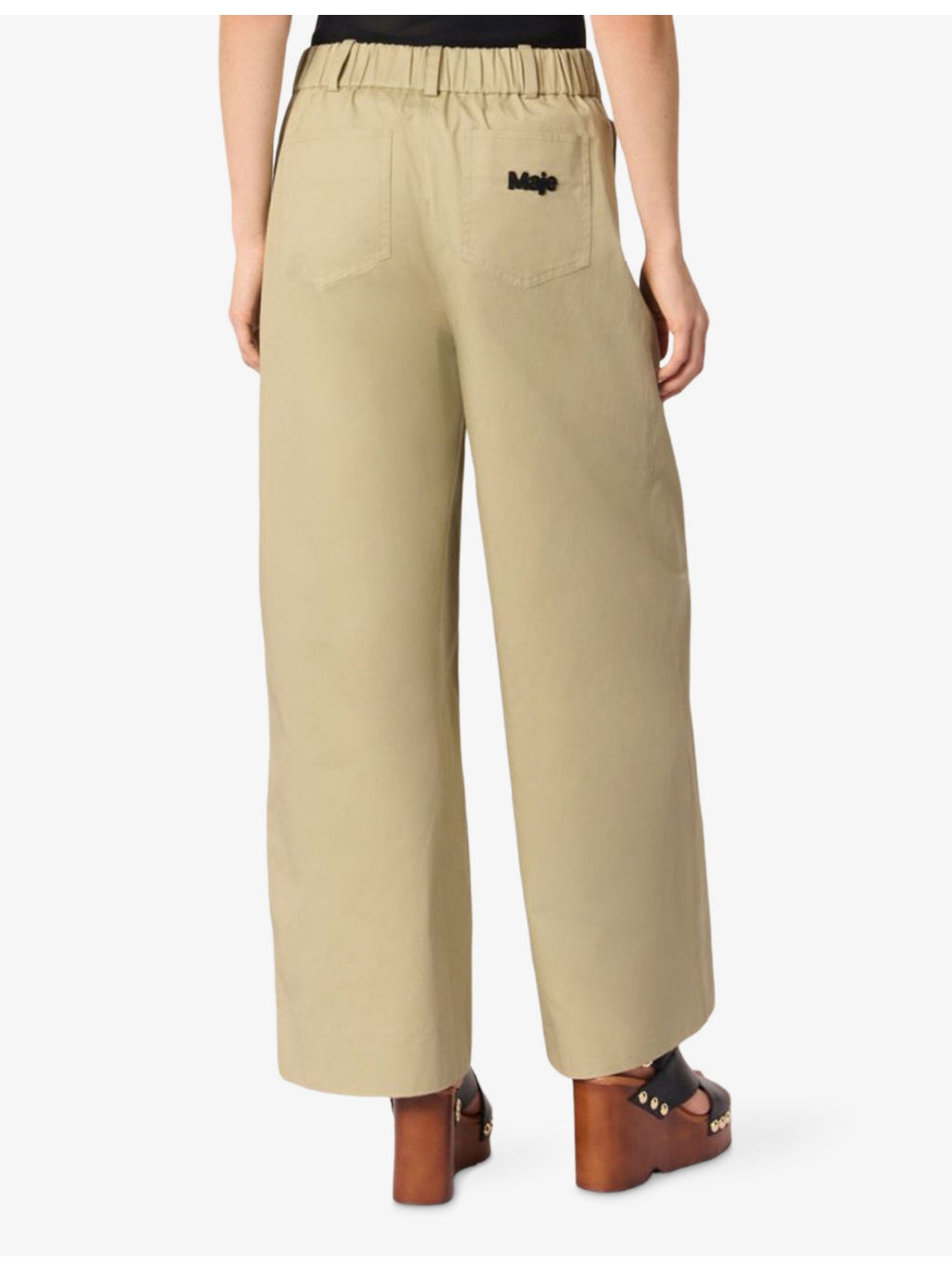 Logo-Embellished Straight-Leg Mid-Rise Cotton Trousers - 4