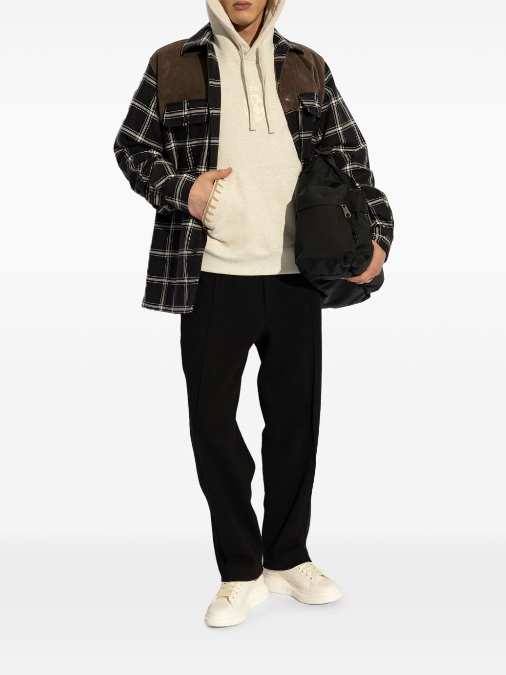 checked shirt - 2