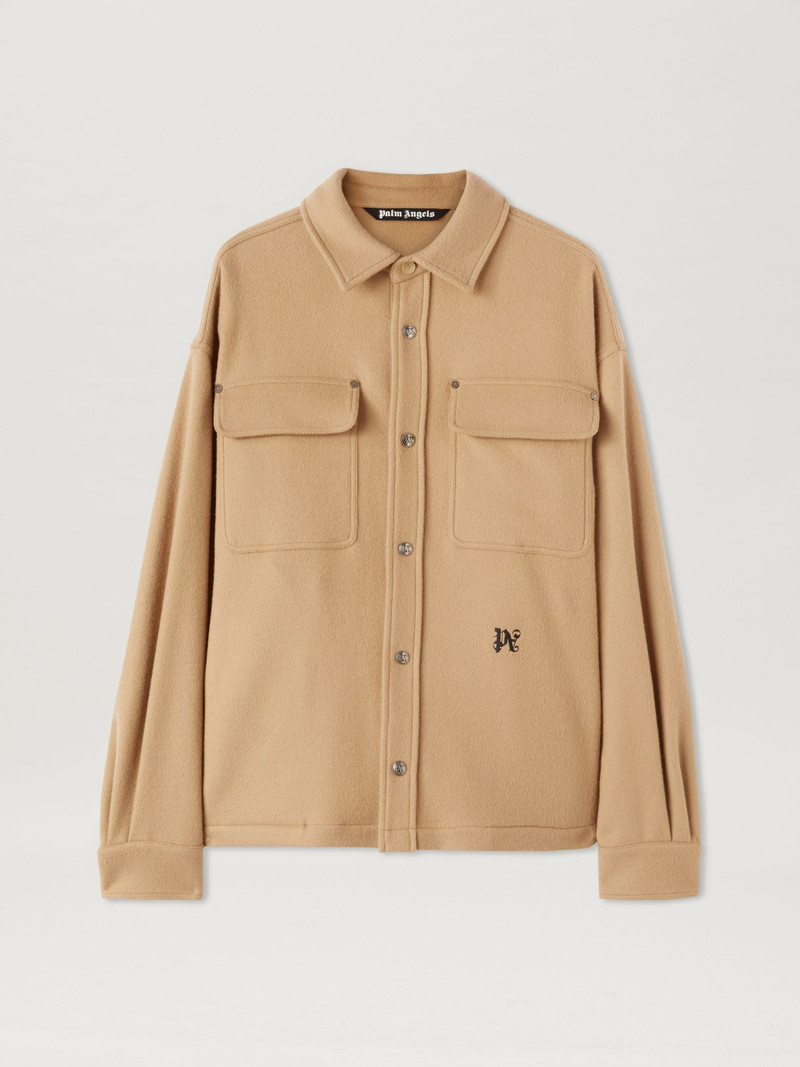 Monogram Pockets Overshirt 1