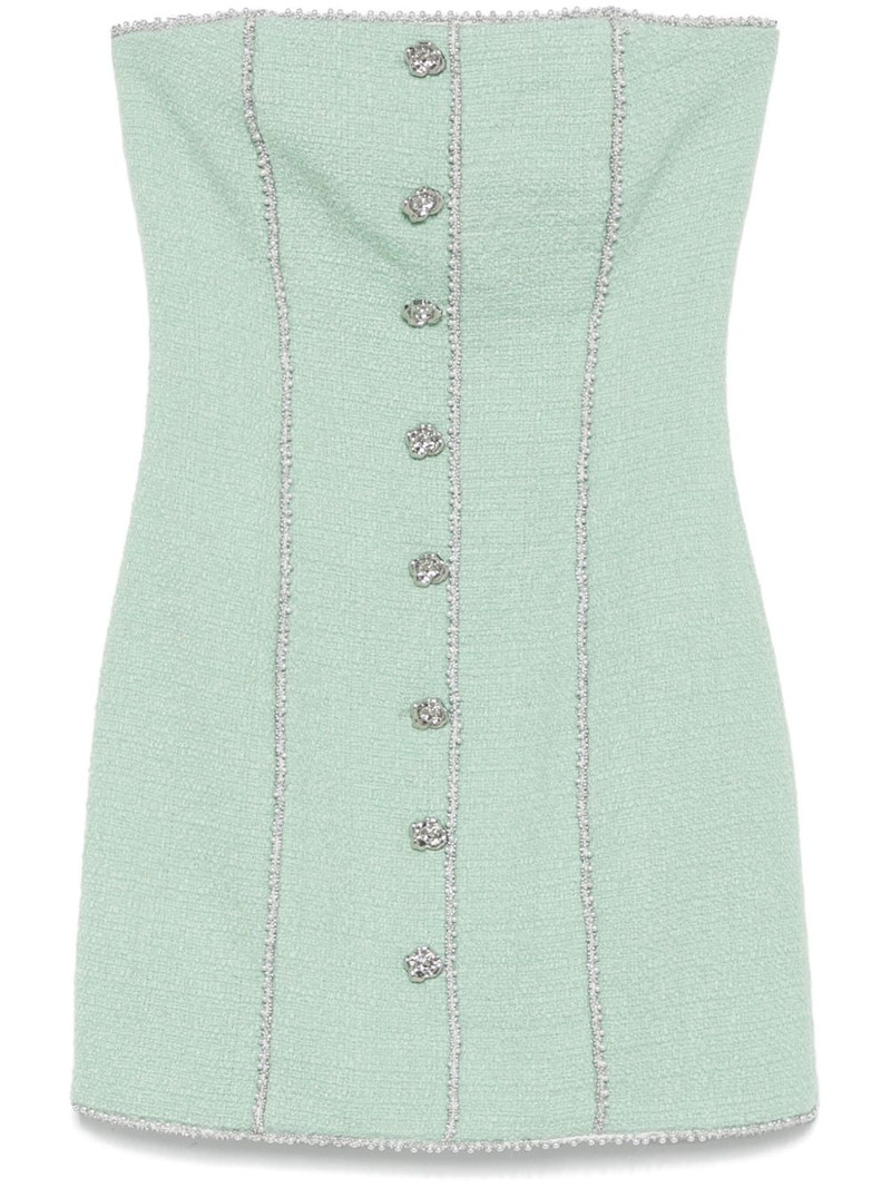 bouclé mini dress 1