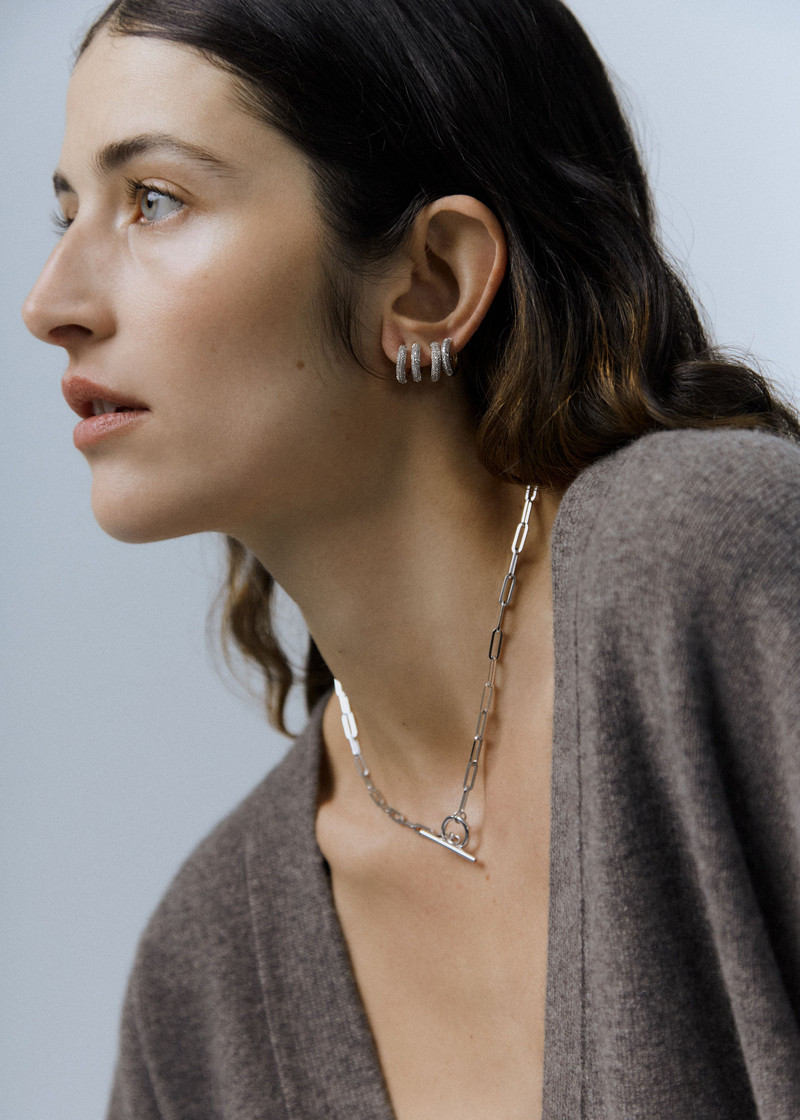 Otiumberg Love Link Necklace - Silver 3
