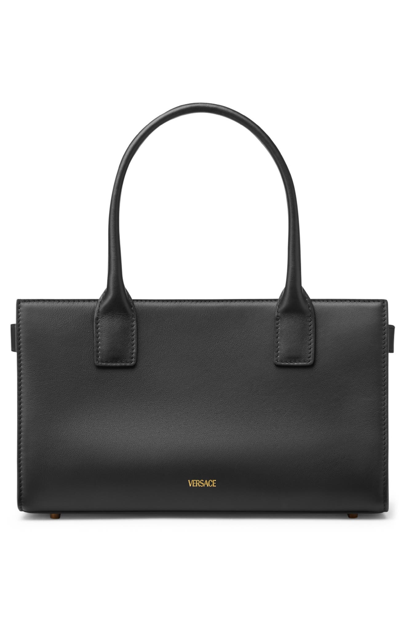 Versace Medusa 95 Tote in 1B00V-Black-Versace Gold at Nordstrom - 2