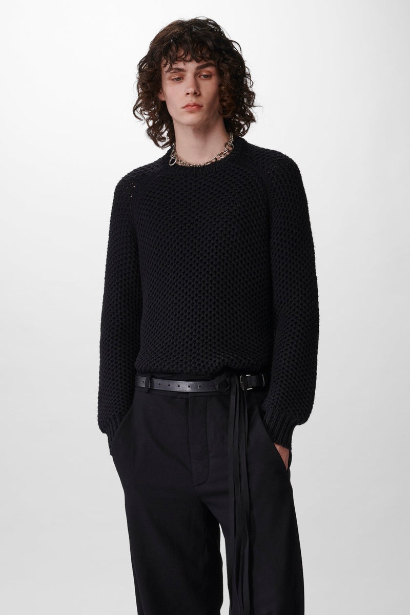 Eric Knitted Crewneck Jumper - 1