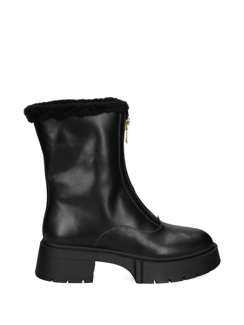 57mm Leah zip-up platform boots 5