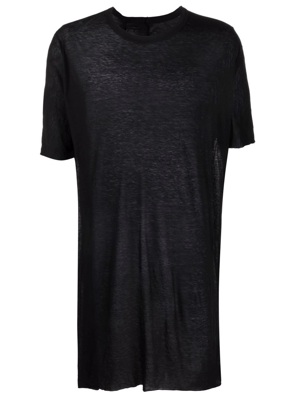 short sleeved longline T-shirt - 1