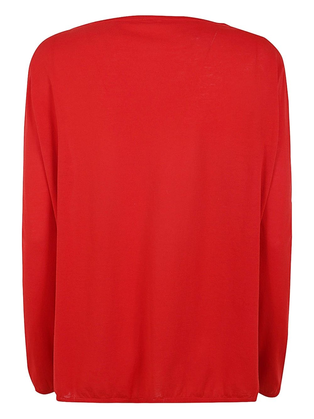 V-neck long-sleeve top - 2