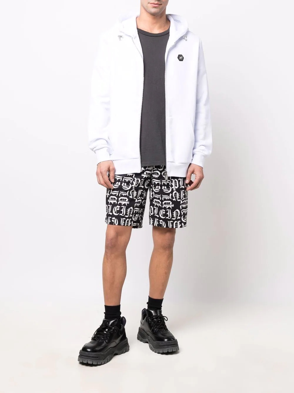 Cool-kid logo-print shorts - 2