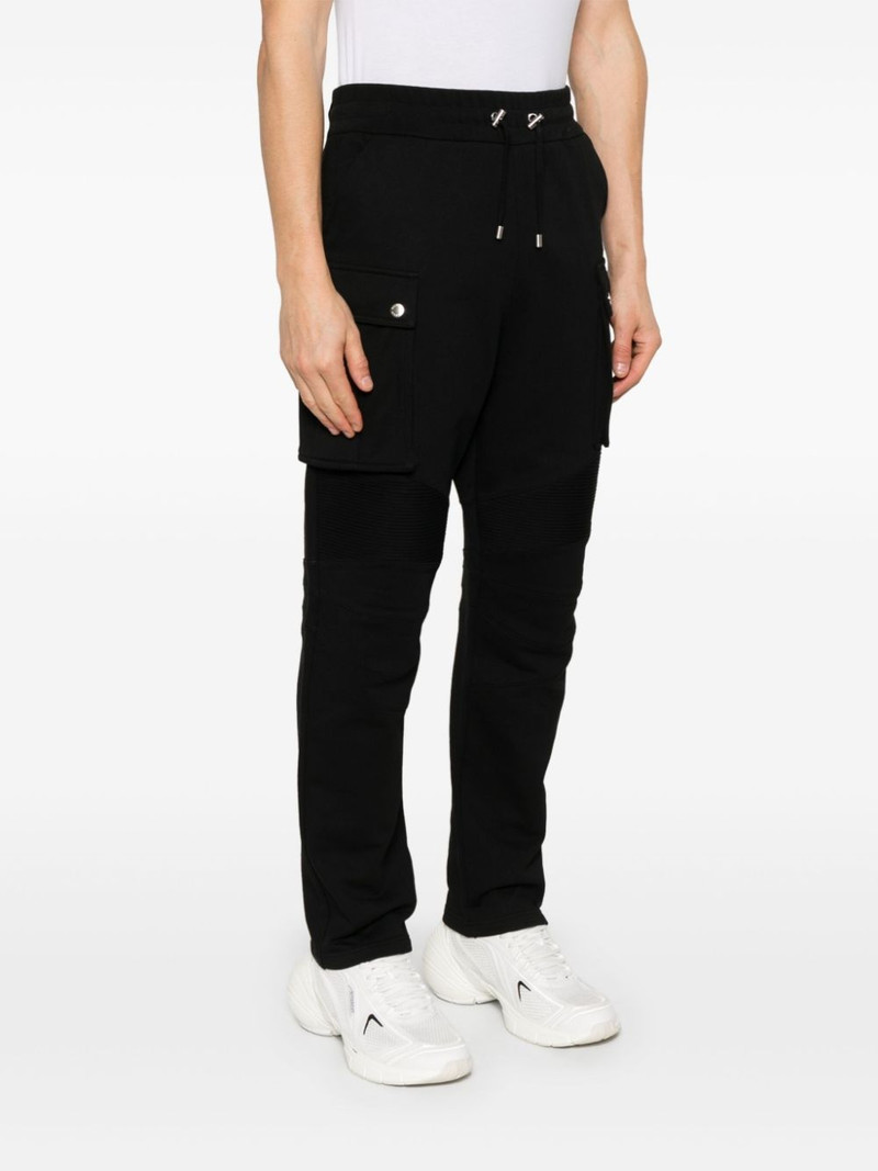 ribbed-panel track pants 3
