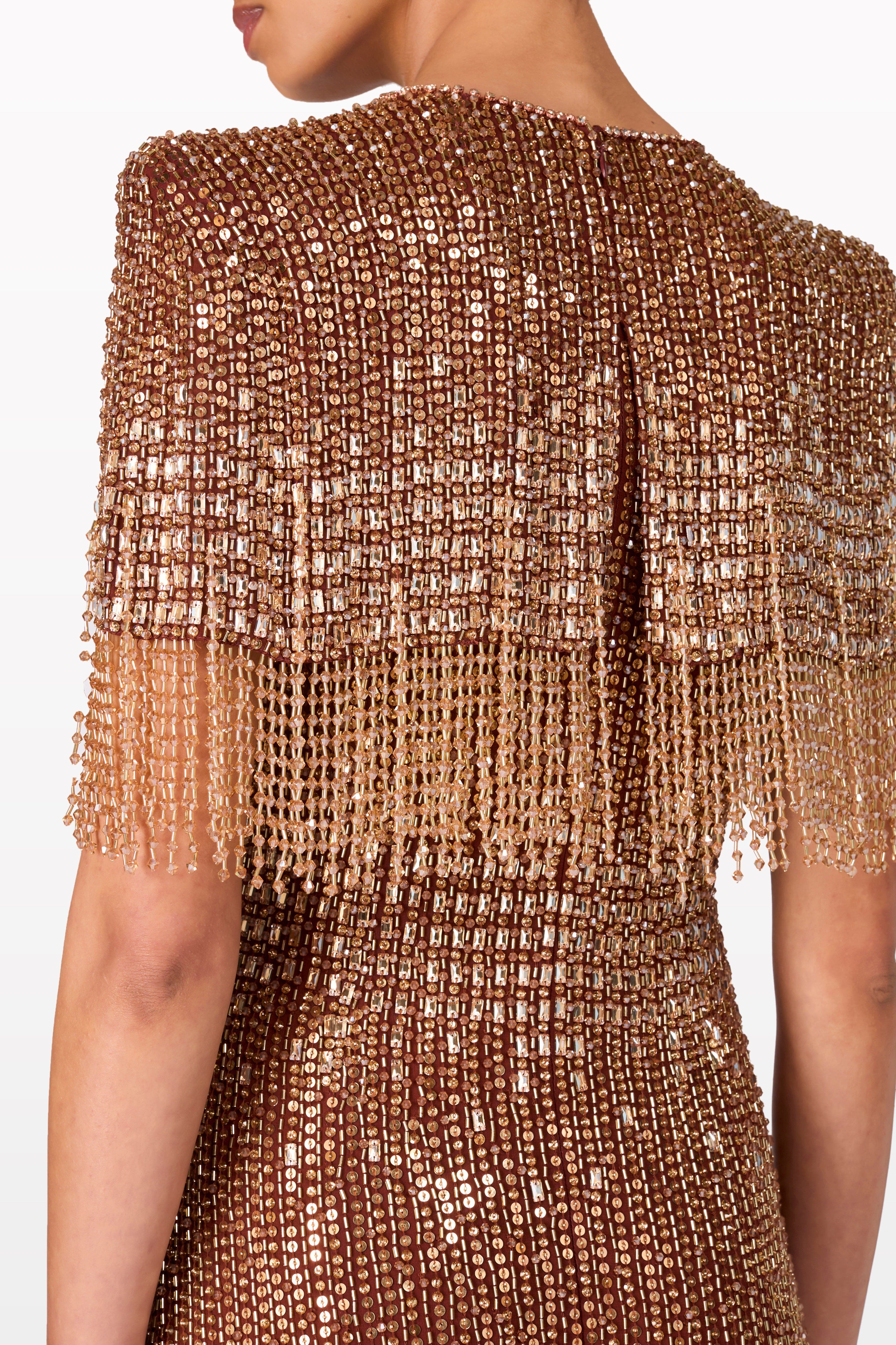 Jenny Packham Lyla in Bronze at Nordstrom - 5