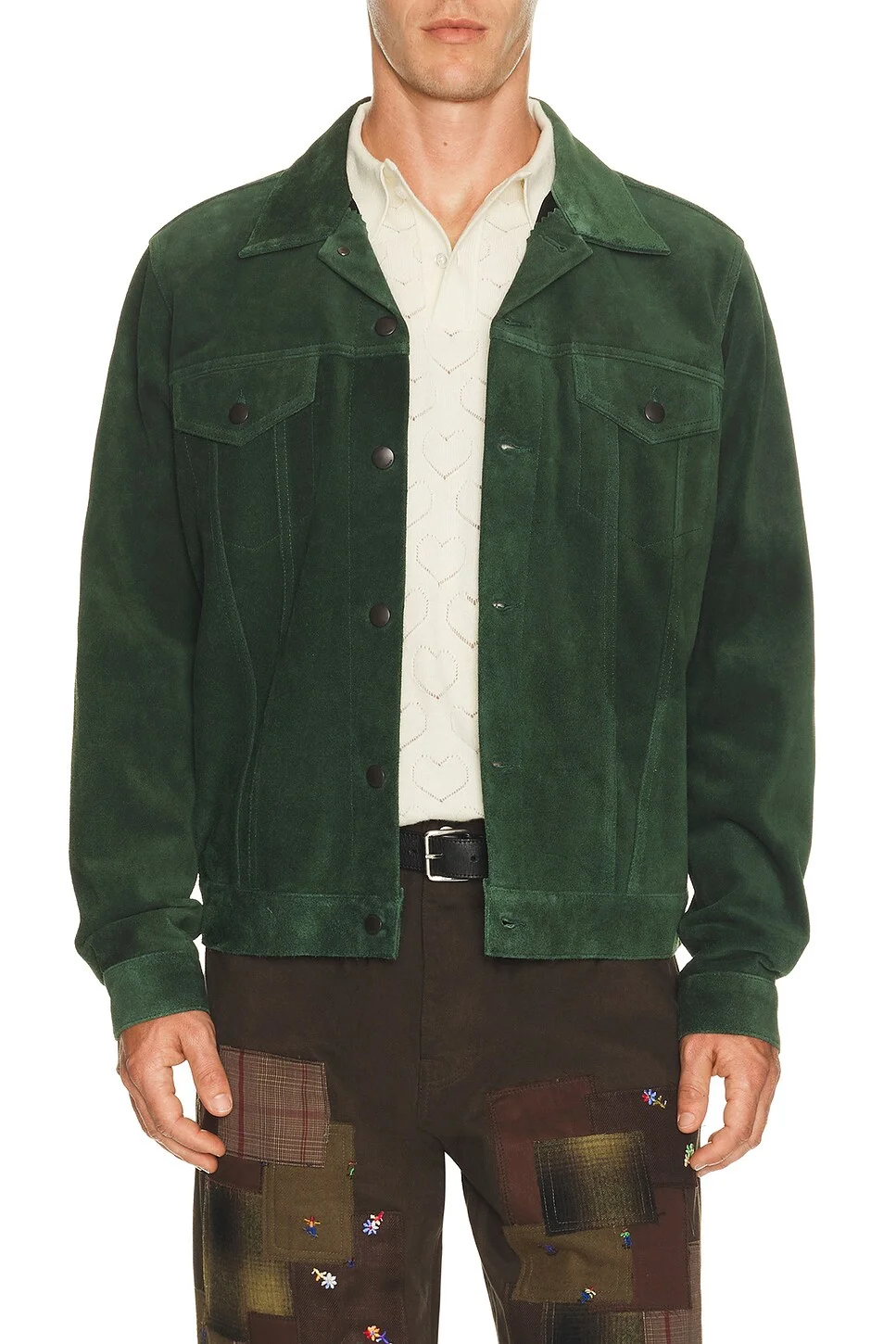 Suede Trucker Jacket - 1