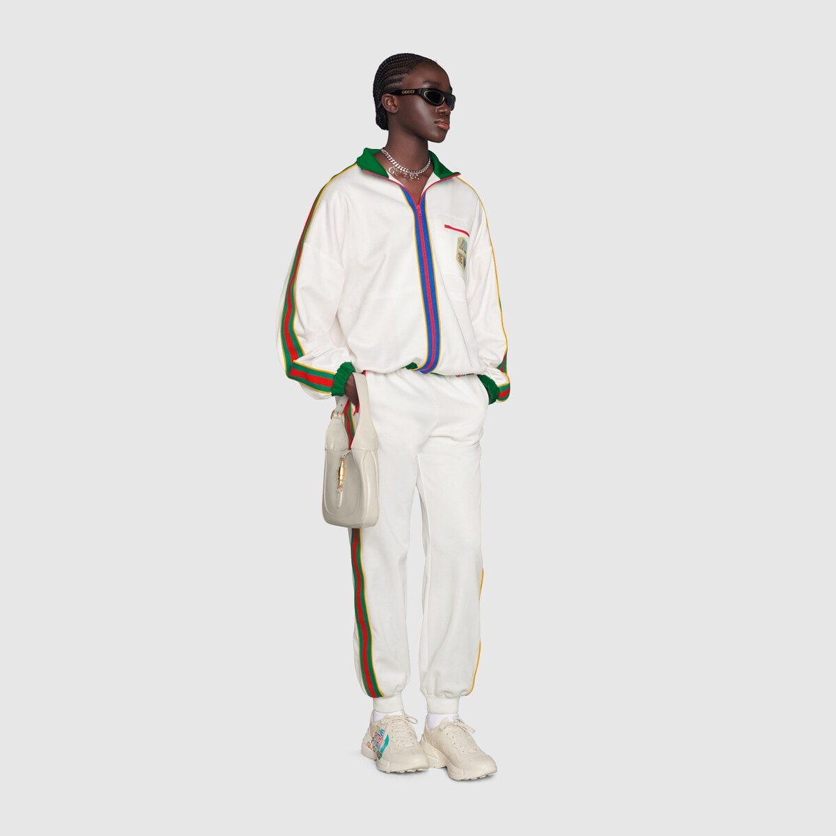 The North Face x Gucci cotton jersey pants - 2
