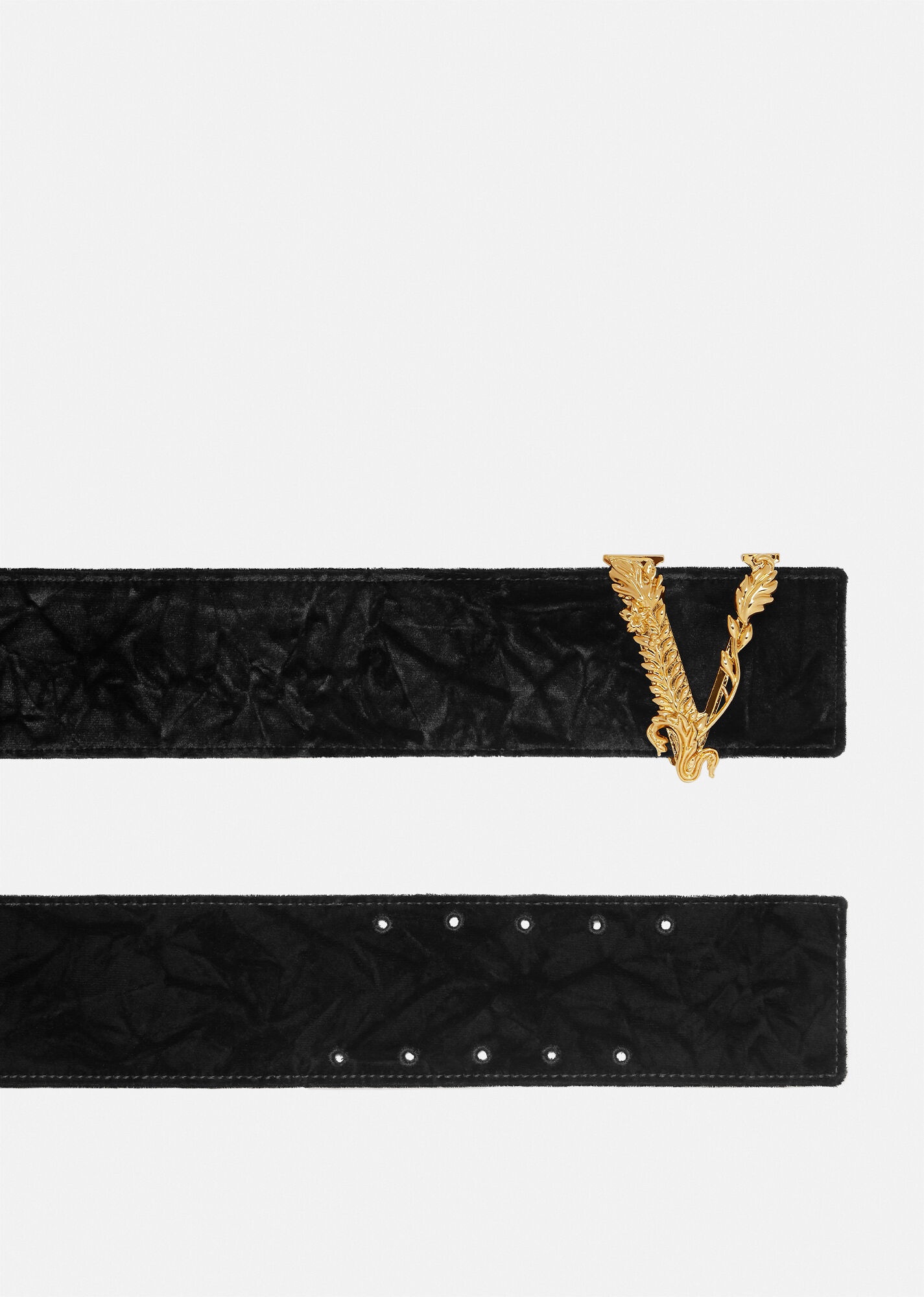 Virtus Wide Velvet Belt - 2