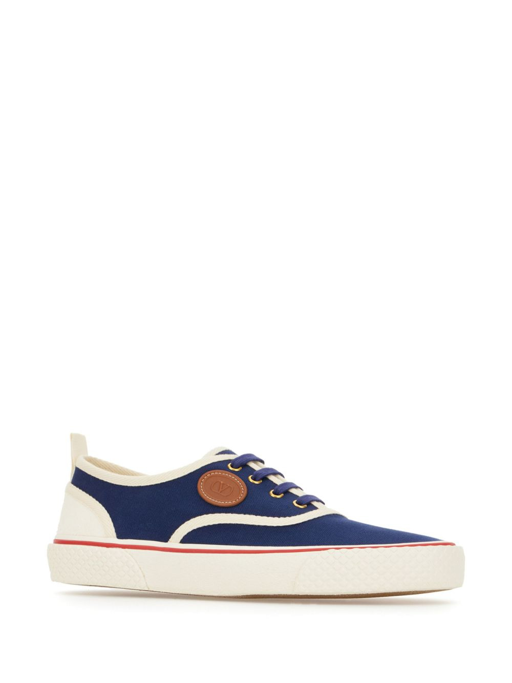 Indigo Nojoke Canvas Trainers - 2