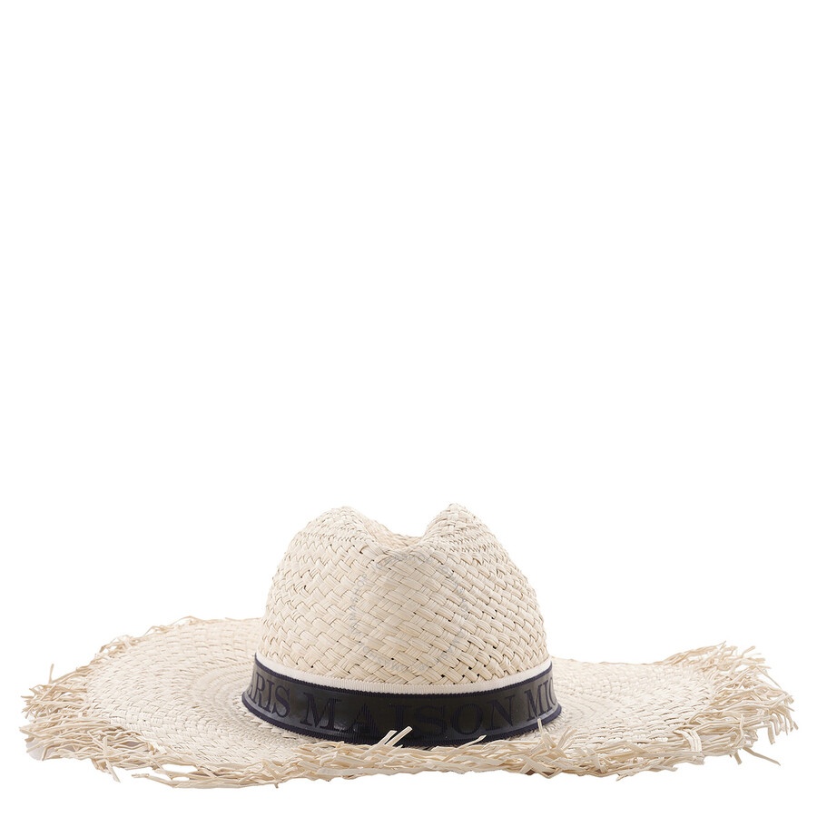 Maison Michel Natural Zango Straw Fedora Hat - 4