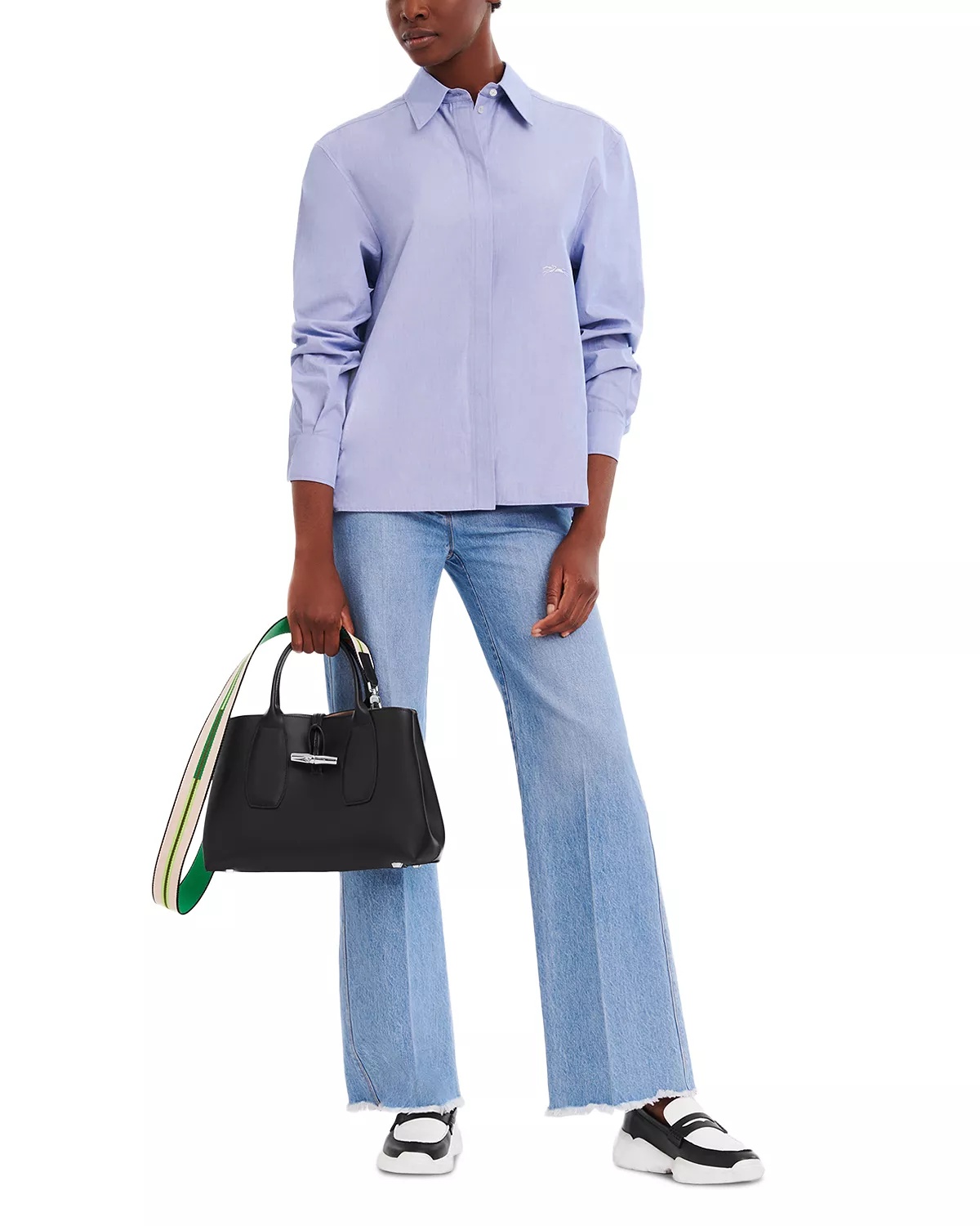 Roseau Convertible Medium Leather Tote - 3