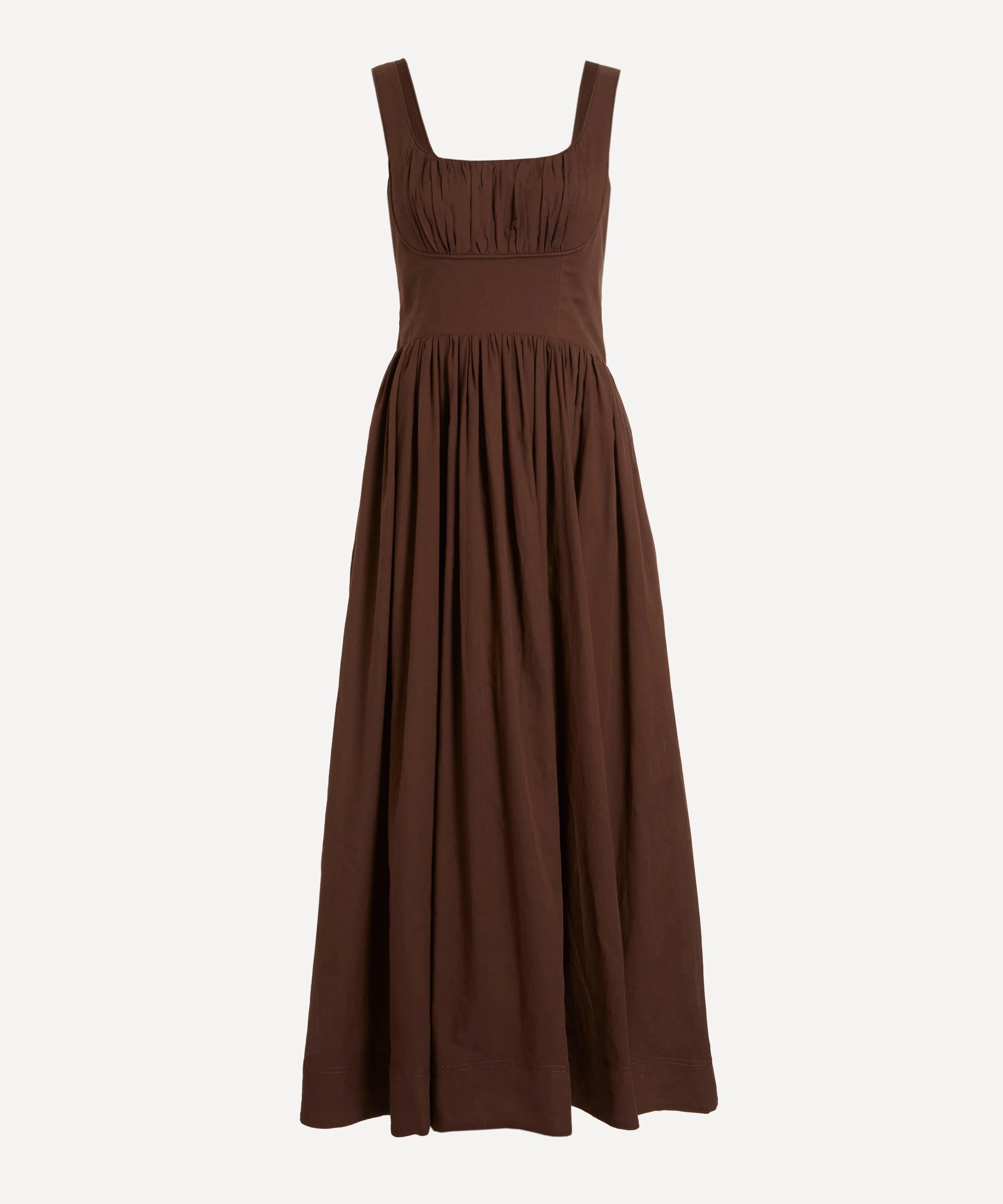 Sunny Chocolate Midi Dress - 1