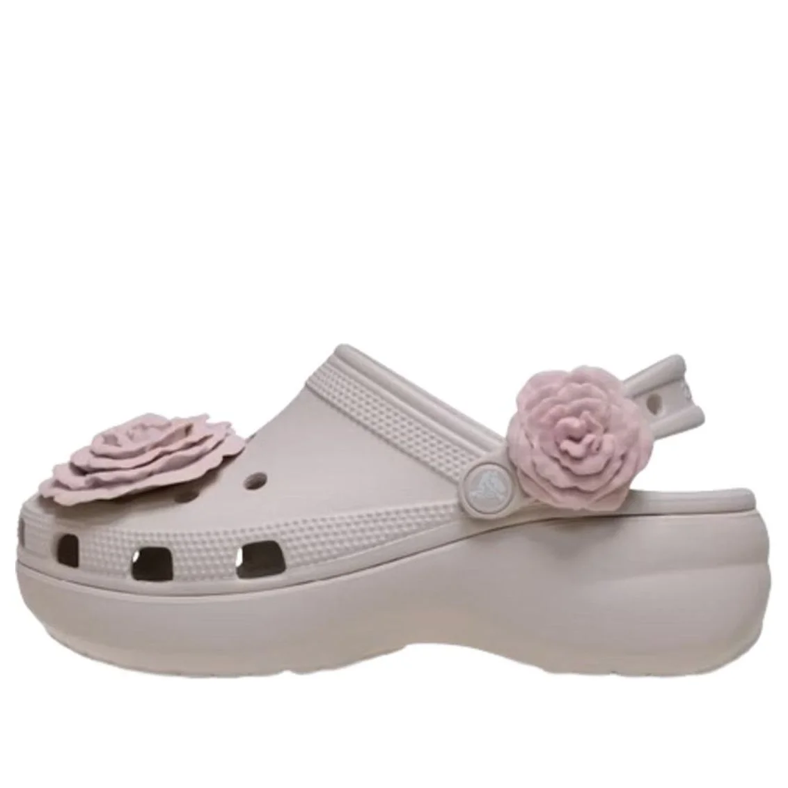 (WMNS) Crocs Classic Clogs Cloud Overlapping 'Cocoa' 214026-2PL - 1