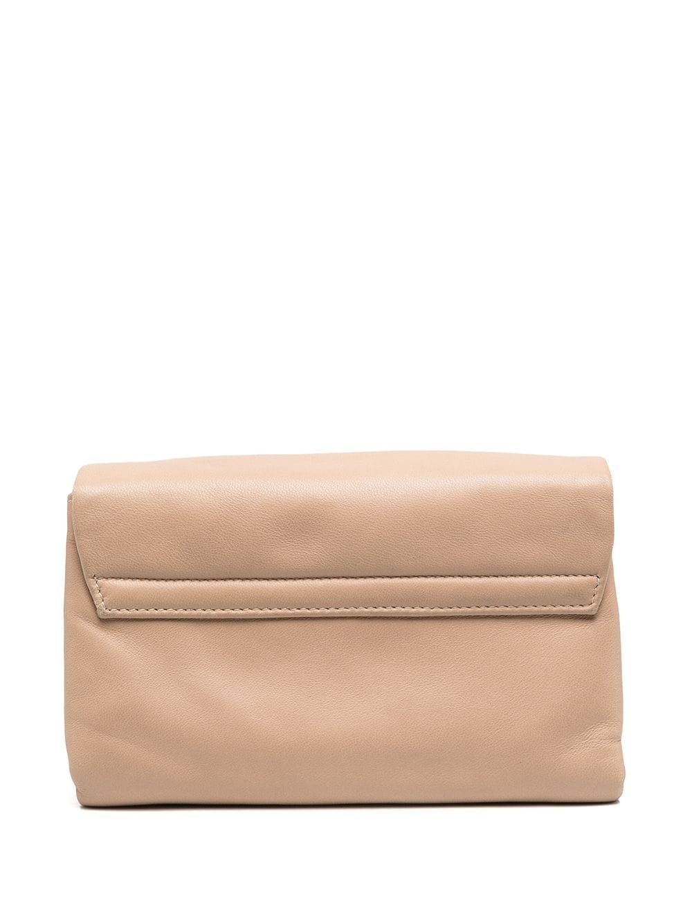 flap leather wallet - 2