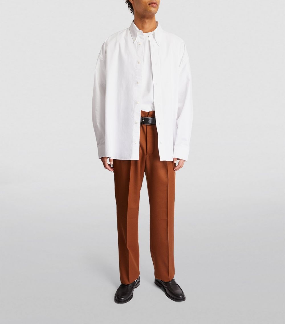 Cotton Drop-Shoulder Shirt - 2