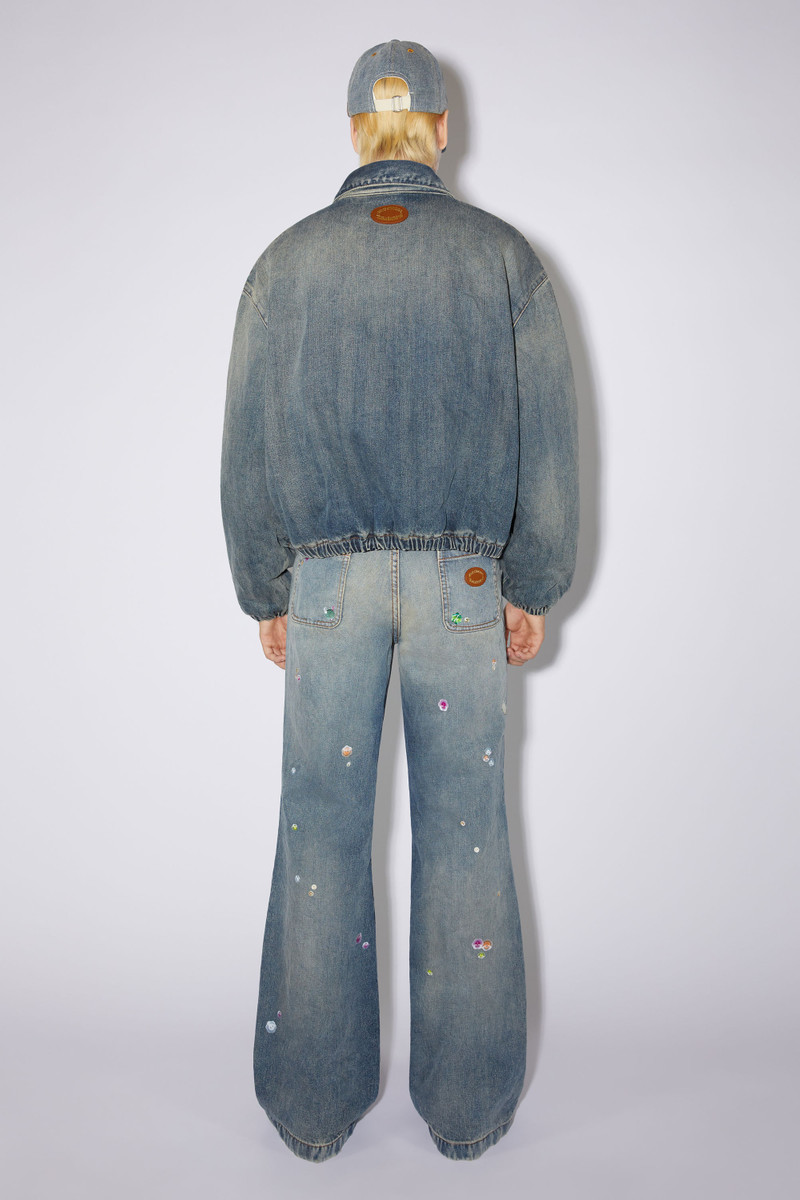 Denim padded jacket - Mid Blue 3
