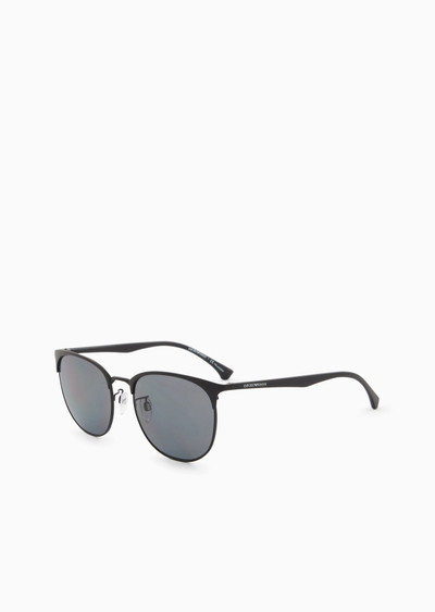 EMPORIO ARMANI Men’s round sunglasses outlook