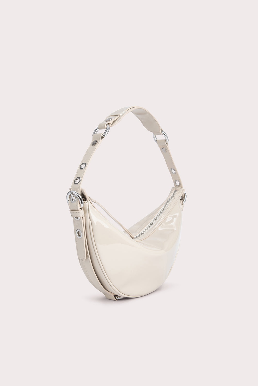 Gib Oatmilk Patent Leather - 2
