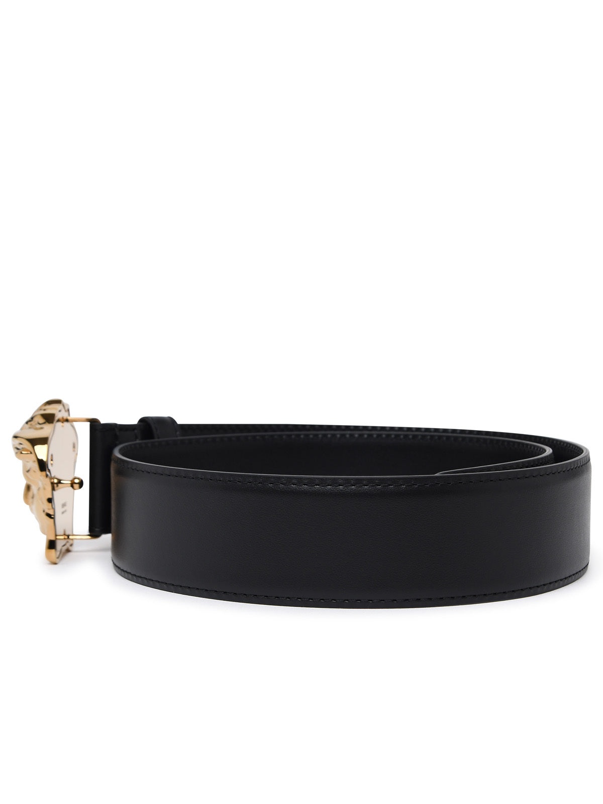 Versace Woman Black Leather Belt - 2