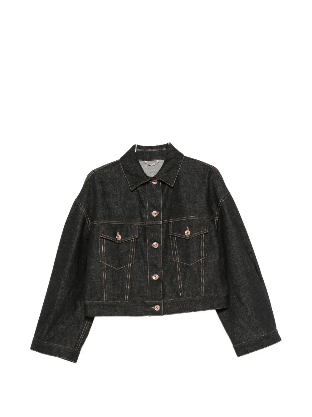 Denim cotton jacket - 1