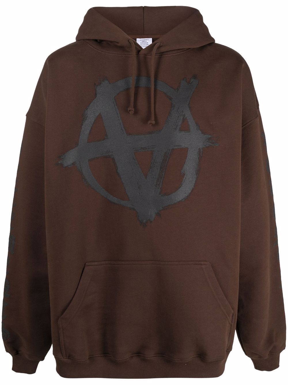 Anarchy logo hoodie - 1