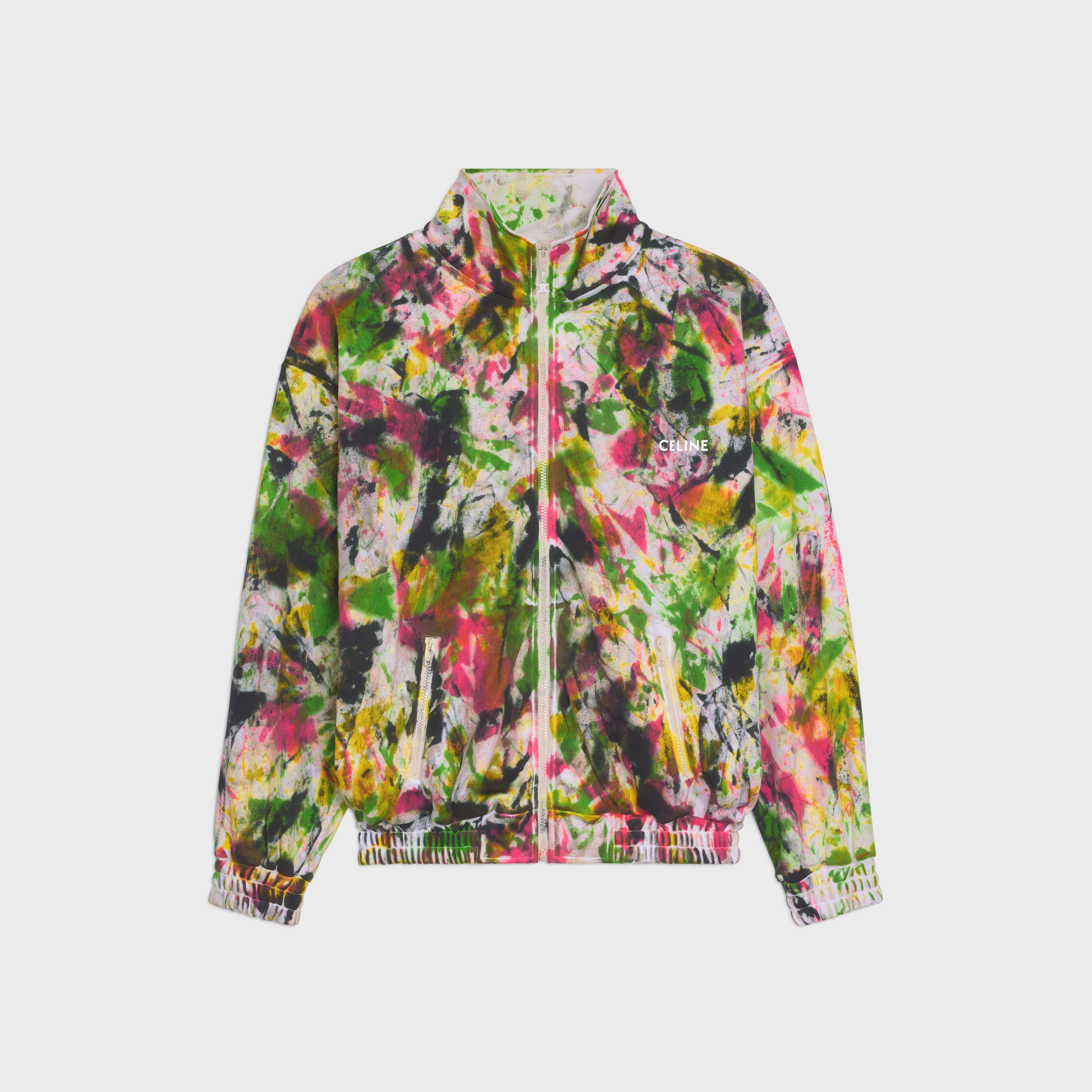 TRACKSUIT JACKET IN DOUBLE FACE JERSEY - 1