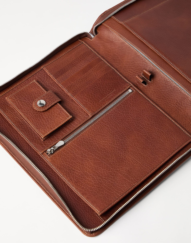 Grained calfskin document holder 3
