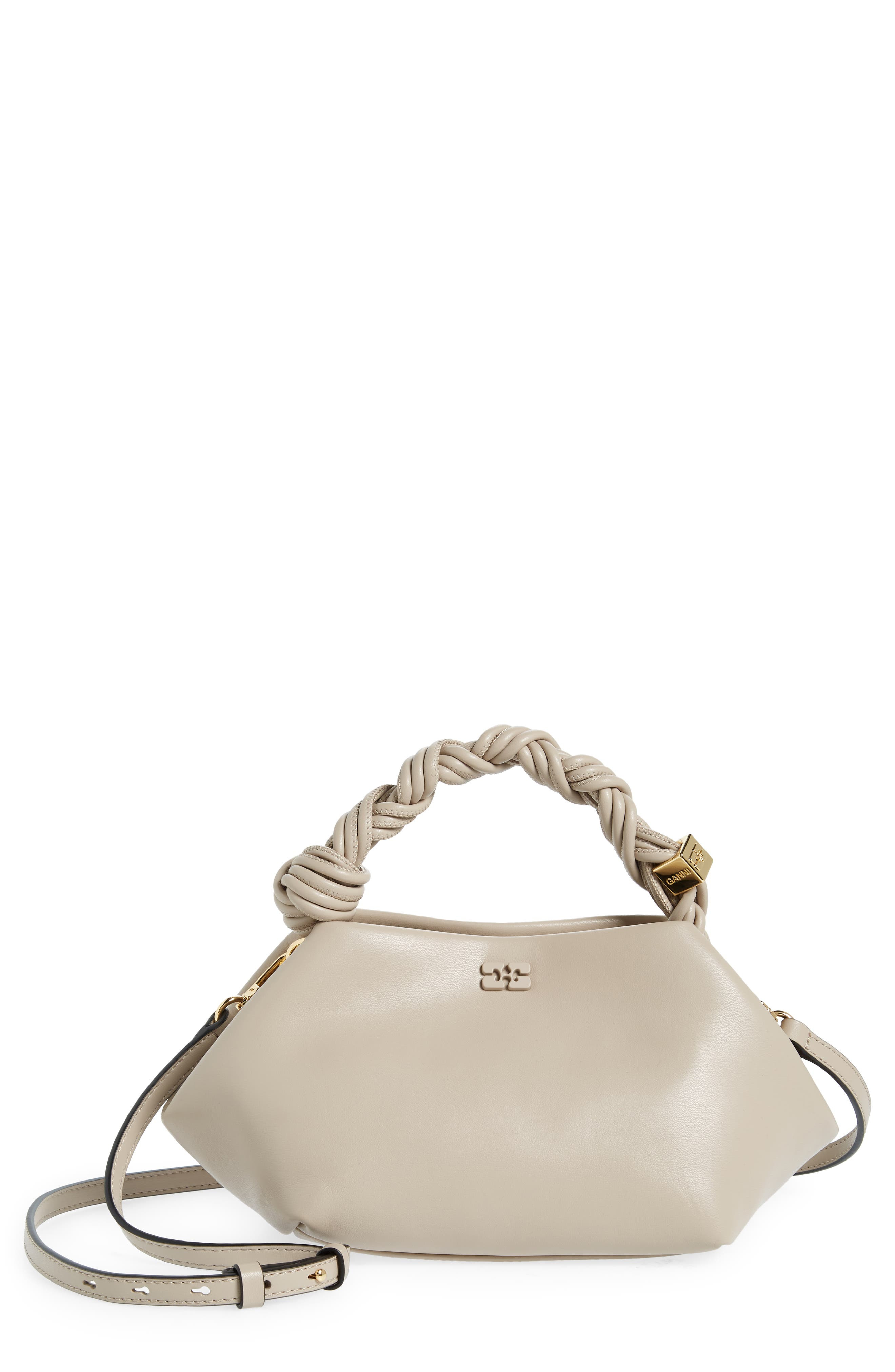 Ganni Bou Crossbody Bag in Oyster Gray at Nordstrom - 1