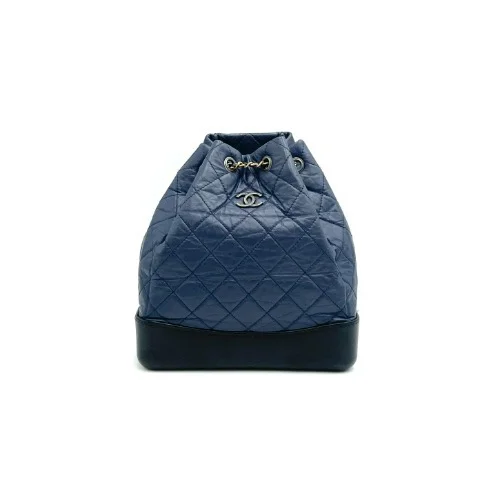 Chanel No. 25 Navy Gabrielle Backpack Medium - 1