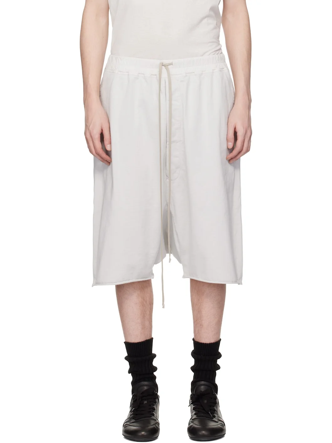 Off-White Temple Drawstring Pods Shorts - 1