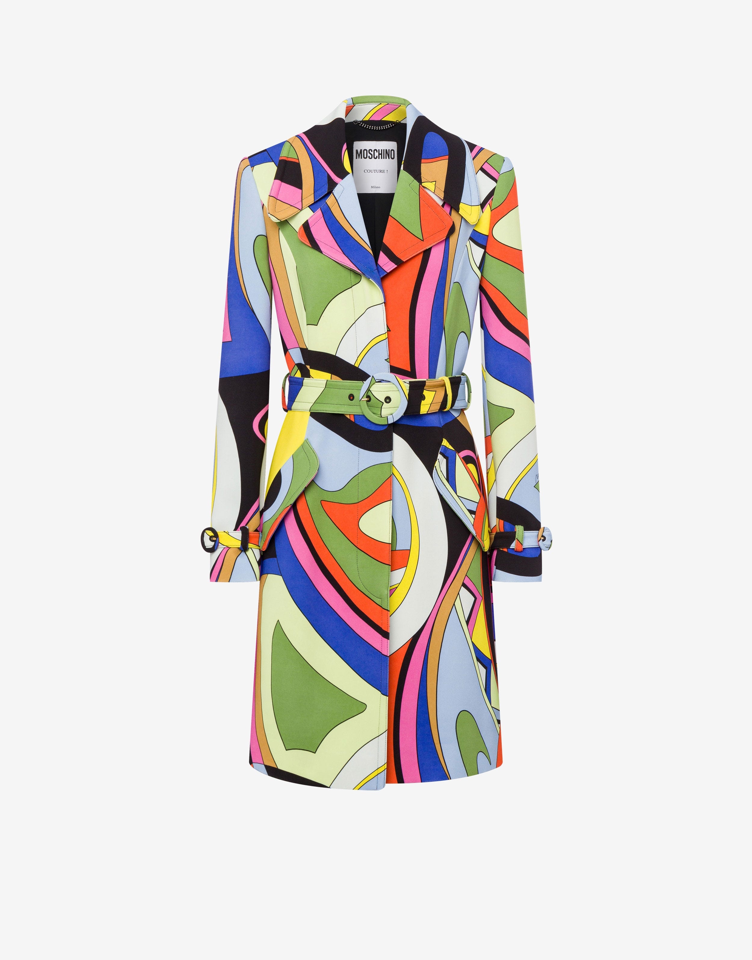 MULTICOLOUR PRINT CADY COAT - 1