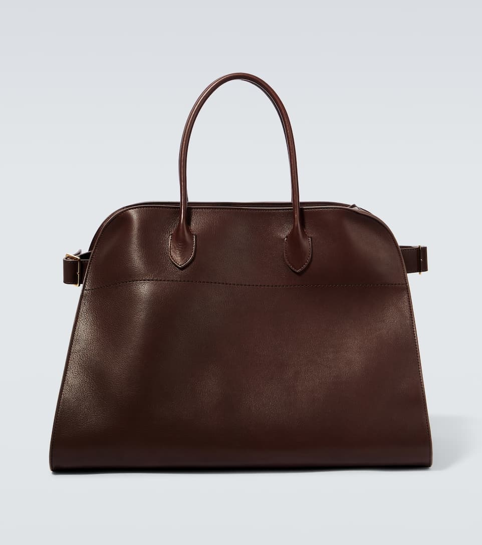 Soft Margaux 17 leather tote bag - 1