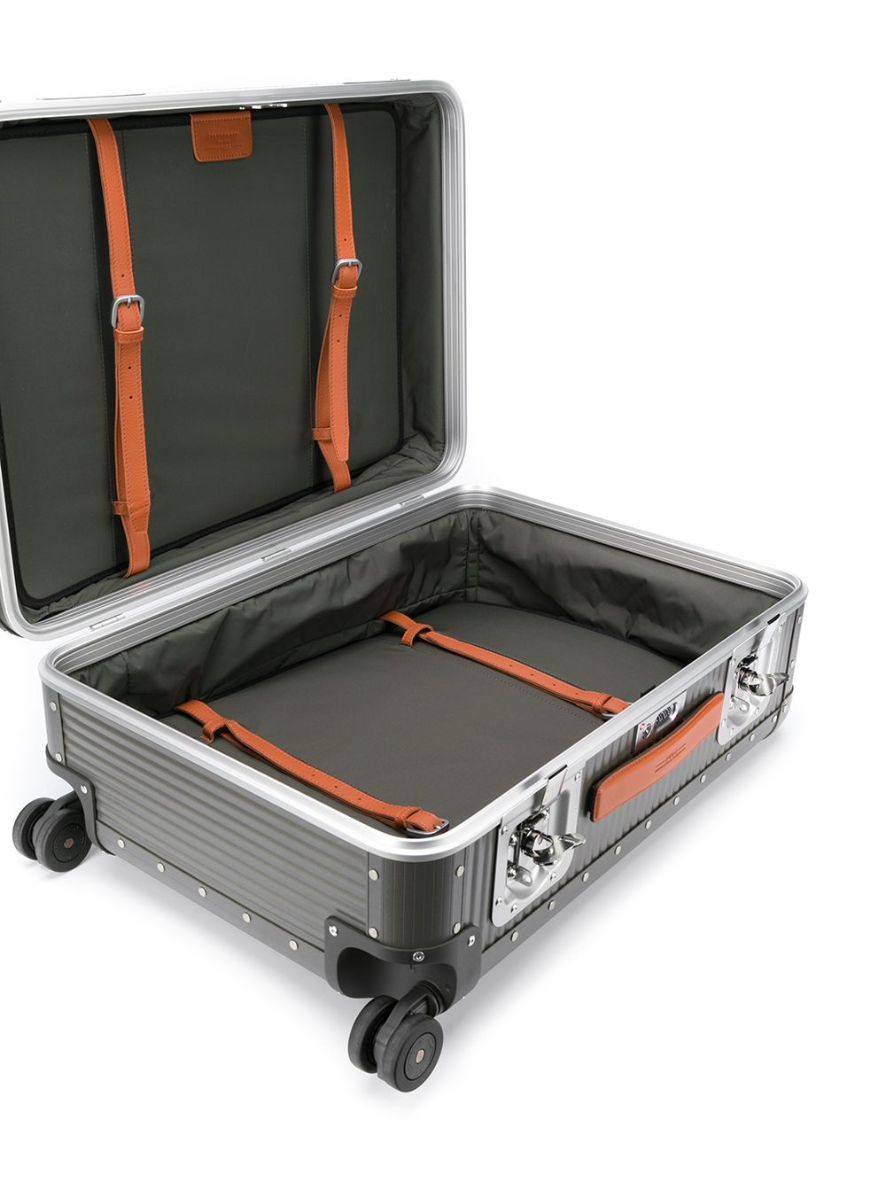 stud detail luggage bag - 5