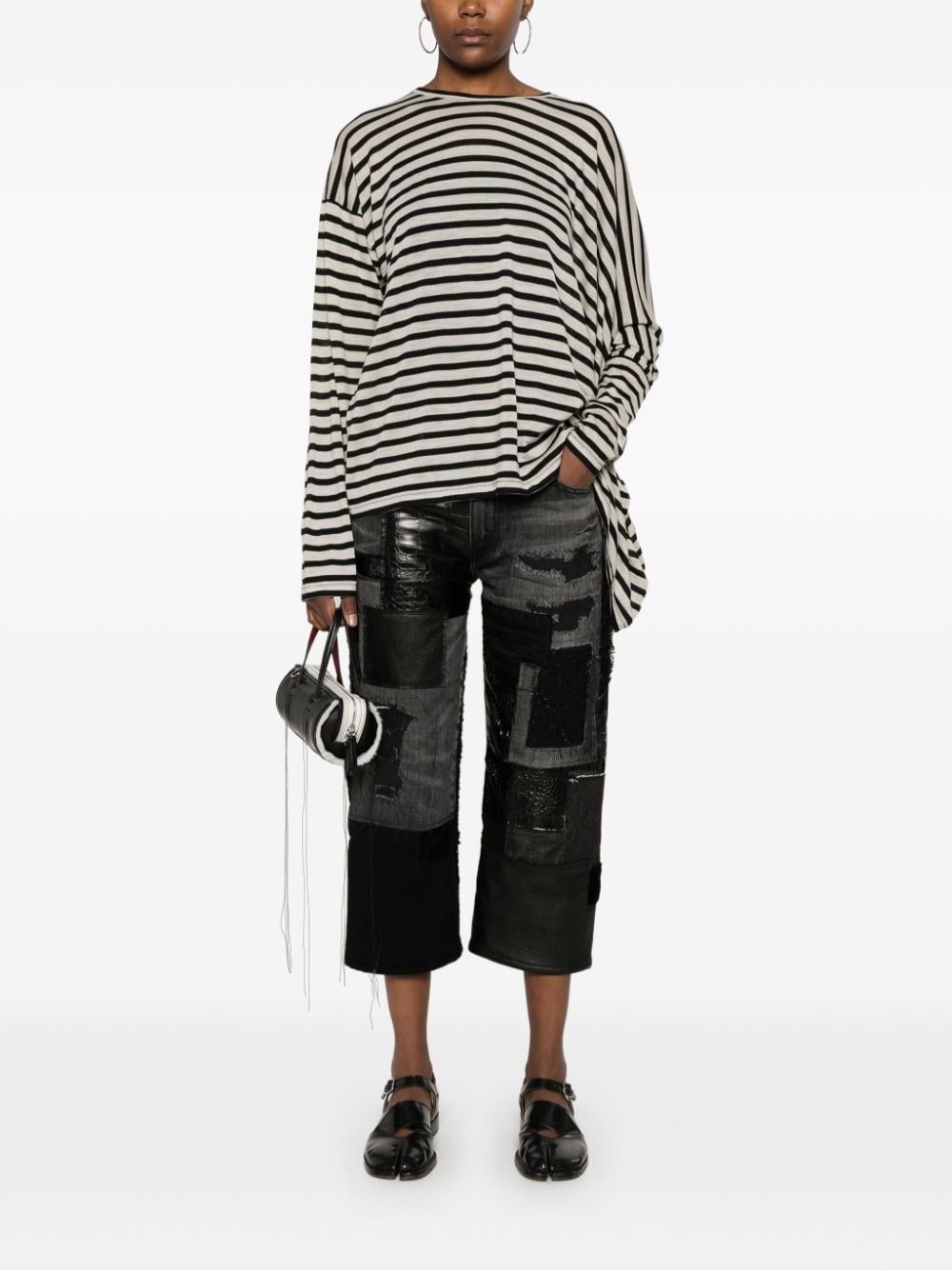 x Levi's patchwork jeans - 2