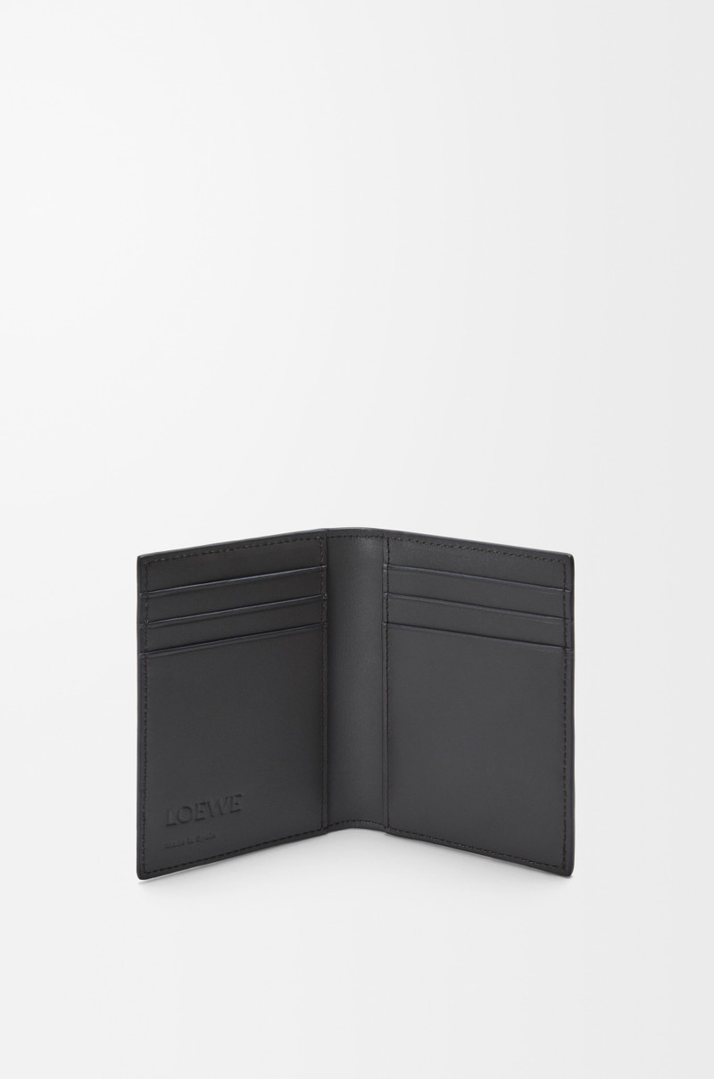 Loewe Puzzle bifold cardholder in classic calfskin outlook