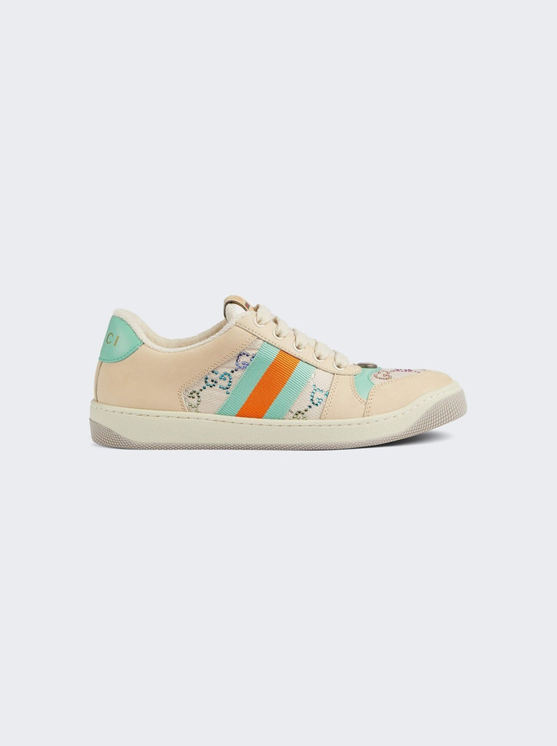 GG Sneaker Beige Green and Orange - 1