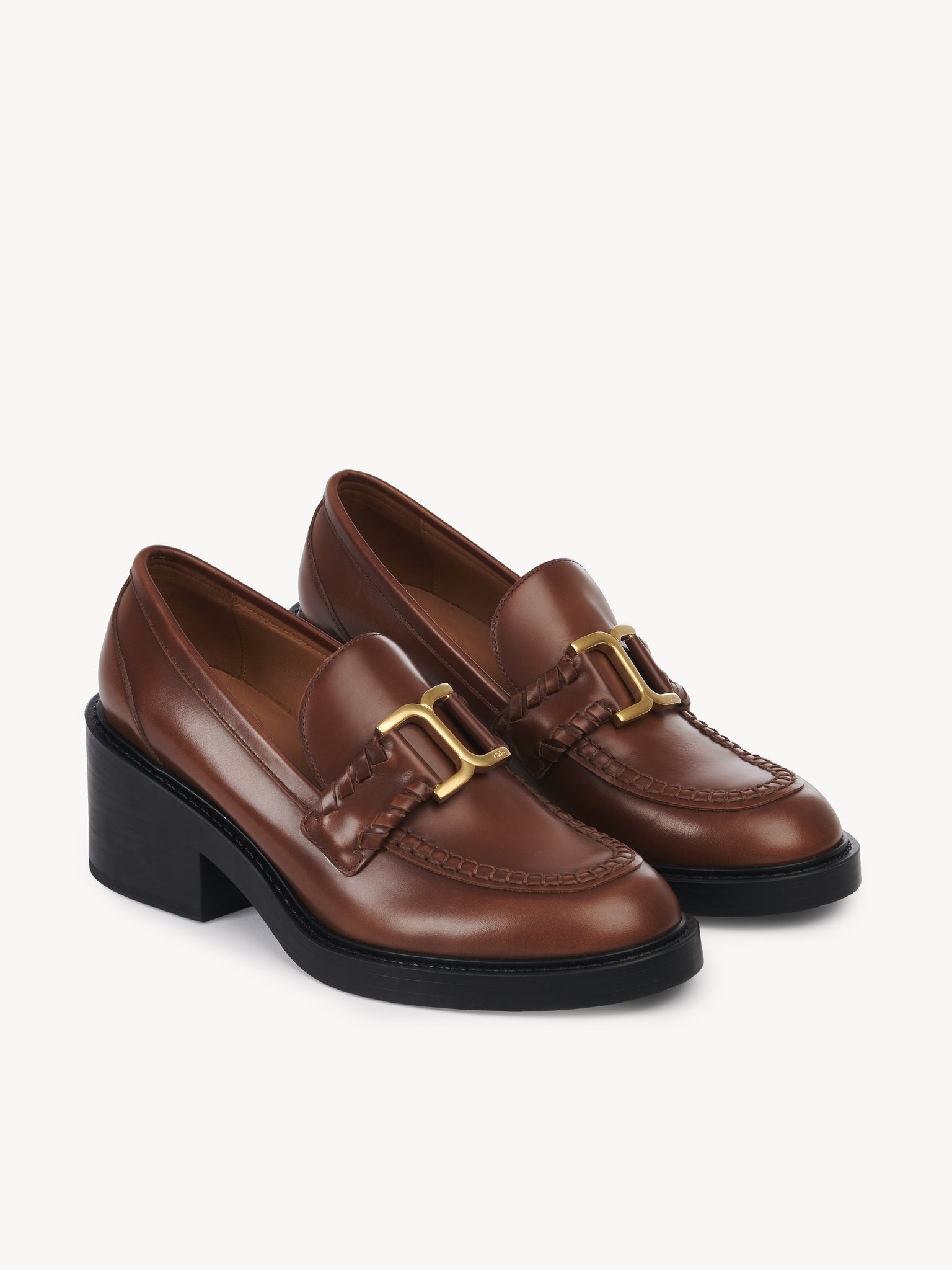Chloé MARCIE HEELED LOAFER | REVERSIBLE