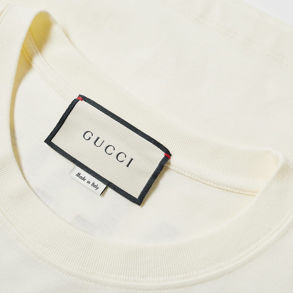 Gucci Spike Mask Print Logo Oversized Tee - 2