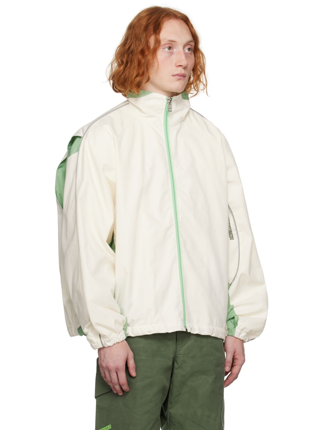 Off-White Paneled Jacket - 2