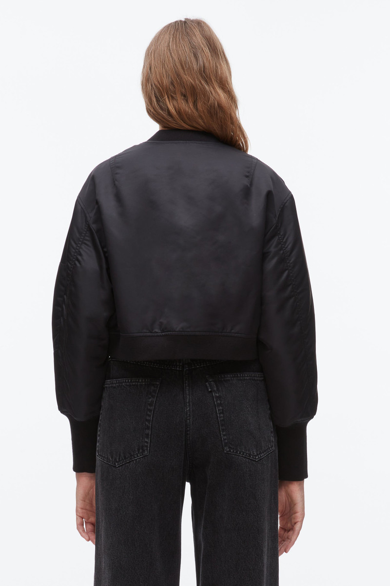 Cropped Flight Bomber 5