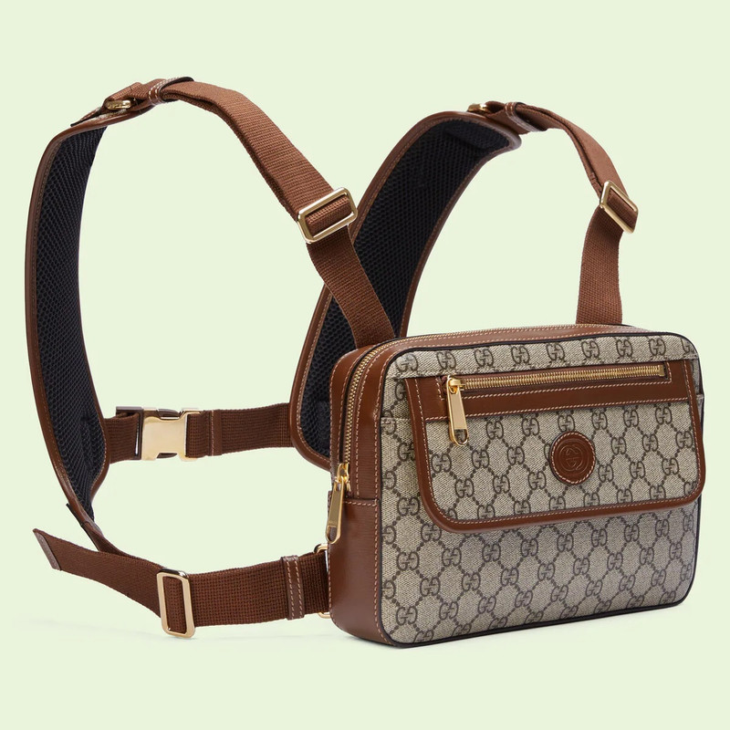GUCCI Small backpack with Interlocking G outlook