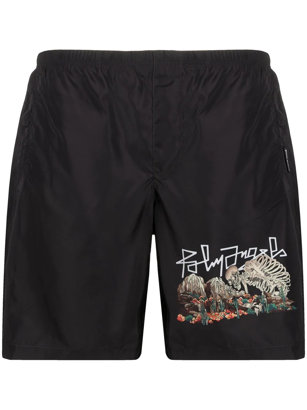  DESERT SKULL SWIM SHORT BLACK MULTICOLOR  - 1