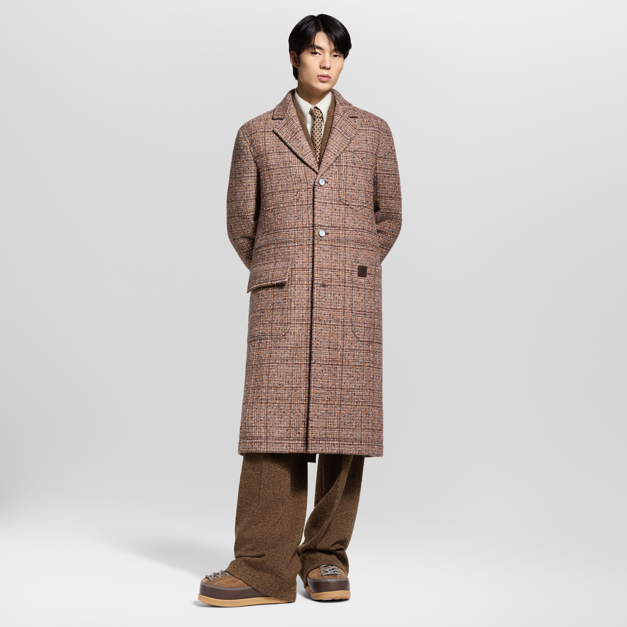 Tailored Single-Breasted Workwear Coat - 3
