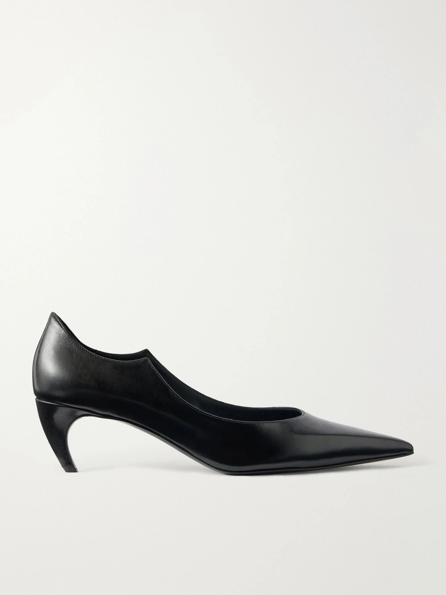 Valerie 55 leather pumps Black - 1