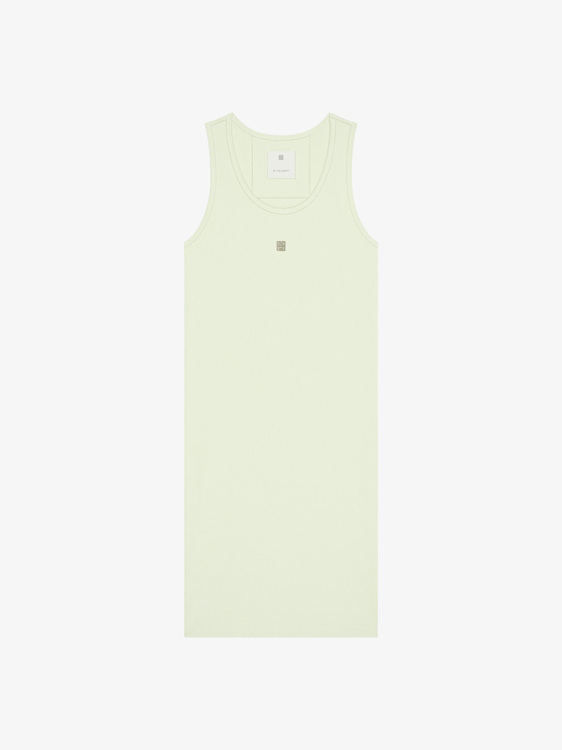 TANK DRESS IN COTTON WITH 4G DETAIL 1